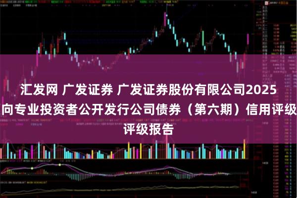 汇发网 广发证券 广发证券股份有限公司2025年面向专业投资者公开发行公司债券（第六期）信用评级报告